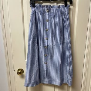 Madewell XXS MIDI Skirt